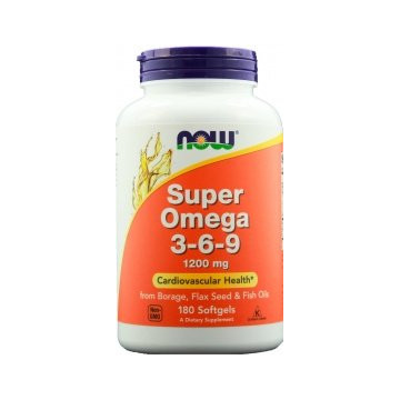 NOW Foods Super Omega 3-6-9...