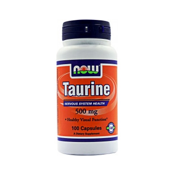 NOW Foods Taurine 500mg 100...