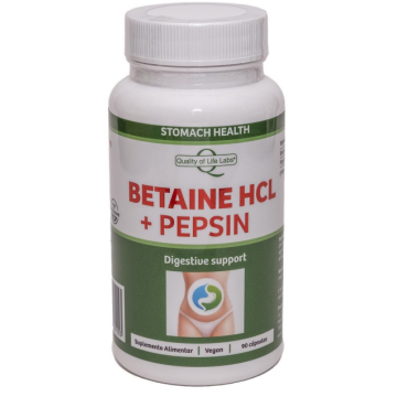 BETAINE HCL + PEPSIN...