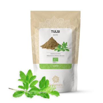 Tulsi em pó  125g Biosamara