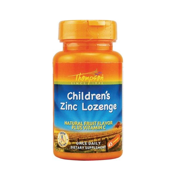 CHILDRENS ZINC LOZENGE 45 pastilhas