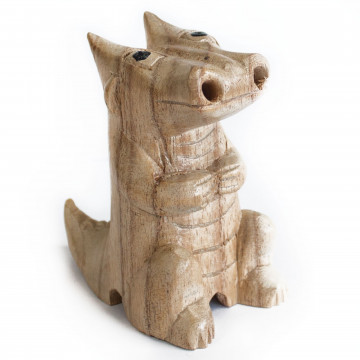 Porta-incenso em madeira...