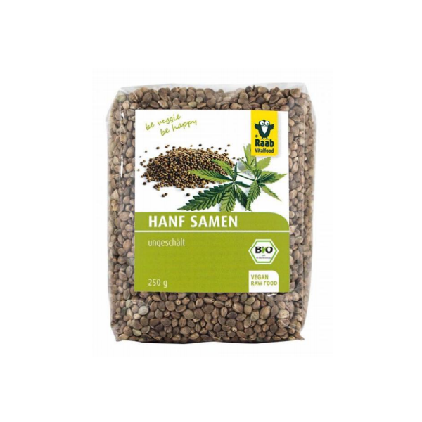 SEMENTES DE CÂNHAMO - 250 g