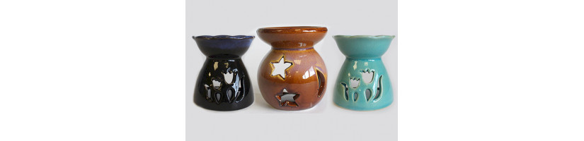 Queimadores a óleo de Yin-Yang