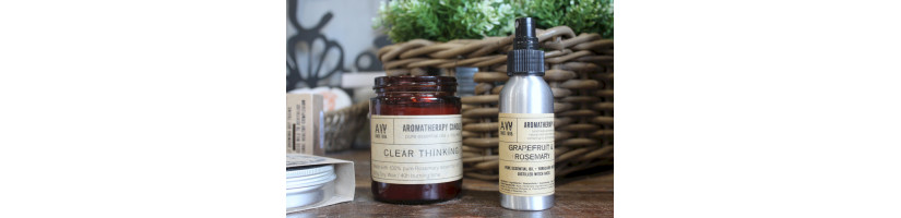 Óleos essenciais de névoa