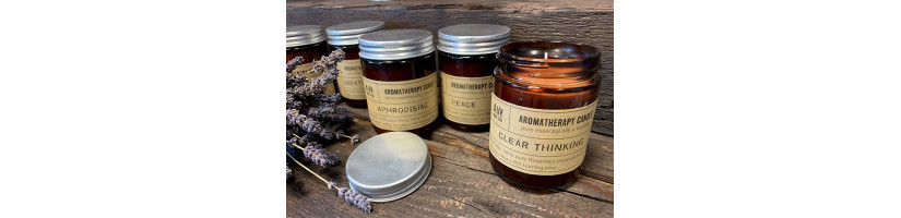 Velas para Aromaterapia com Cera de Soja