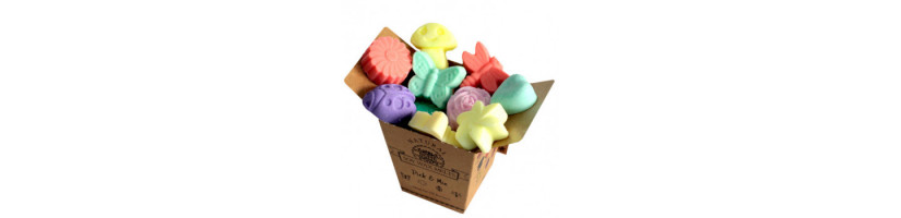 Ceras de soja naturais - Em caixa de Cartão