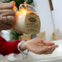 Velas de soja para massagem