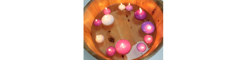 Velas flutuantes